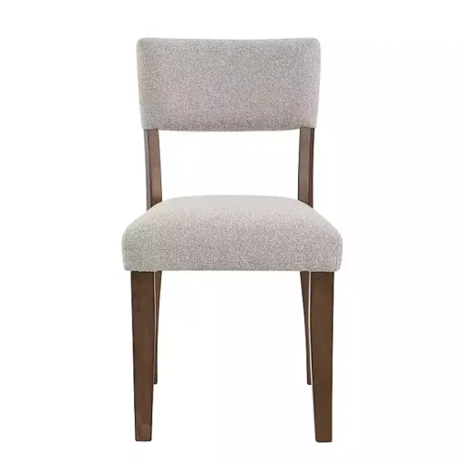 Kirklands Home Dining Chairs|Wade Upholstered Dining Chairs, Set of 2 Gray