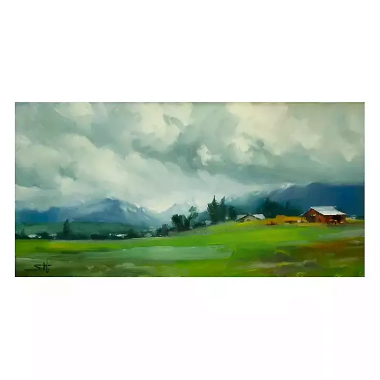 Kirklands Home Canvas Art|Wallowa Valley Giclee Canvas Art Print