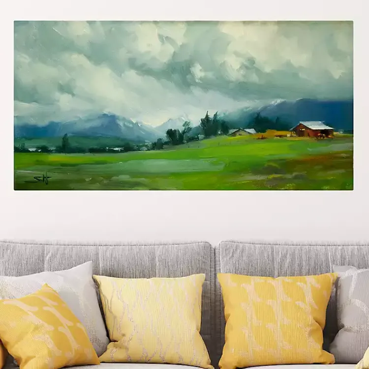 Kirklands Home Canvas Art|Wallowa Valley Giclee Canvas Art Print