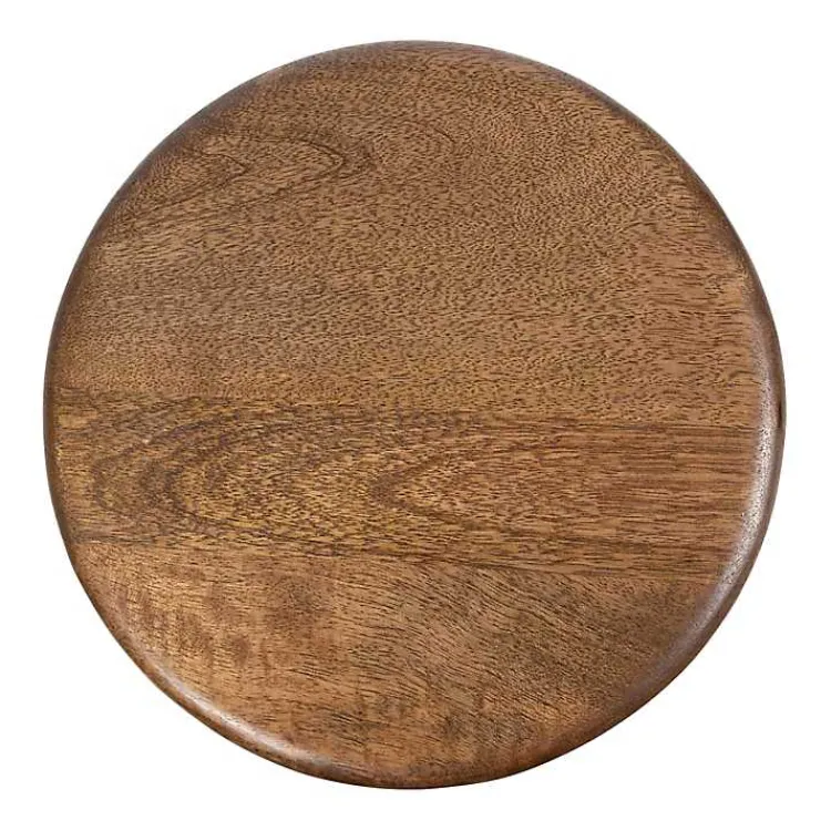 Kirklands Home Accent & End Tables|Walnut Tirollo Accent Table Brown