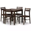 Kirklands Home Dining Sets|Walnut Contemporary Wood 5-pc. Dining Set