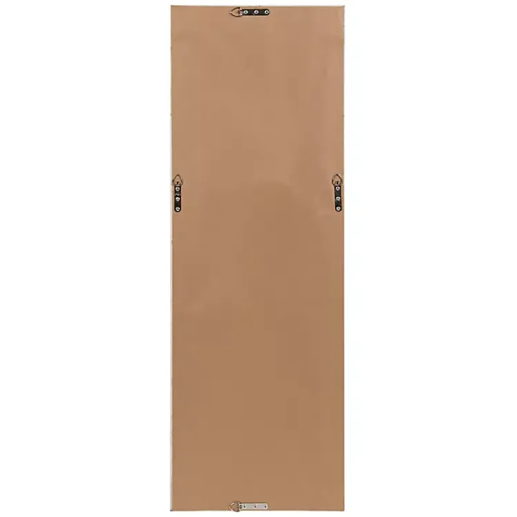 Kirklands Home Decorative Mirrors|Walnut Evans Wood Panel Wall Mirror