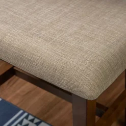 Kirklands Home Dressers & Chests|Walnut Lorna Tilting Mirror 2-pc. Vanity Set Brown