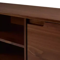 Kirklands Home Tv Stands & Media Consoles|Walnut Solid Wood TV Console Brown