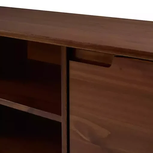 Kirklands Home Tv Stands & Media Consoles|Walnut Solid Wood TV Console Brown