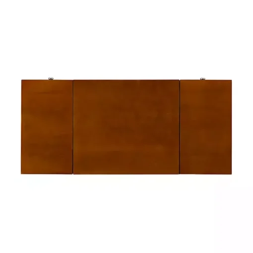 Kirklands Home Dressers & Chests|Walnut Viola Flip-Top 2-pc. Vanity Set Brown