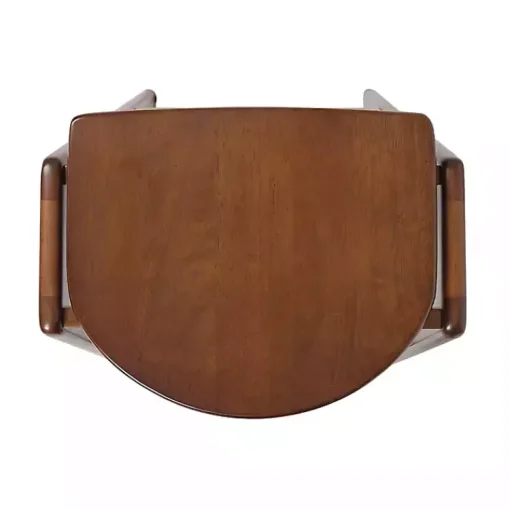 Kirklands Home Bar Stools & Counter Height Stools|Walnut Wood Backless Bar Stool Brown