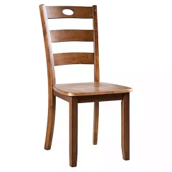 Kirklands Home Dining Sets|Walnut Wood Brooke 5-pc. Dining Furniture Set Brown