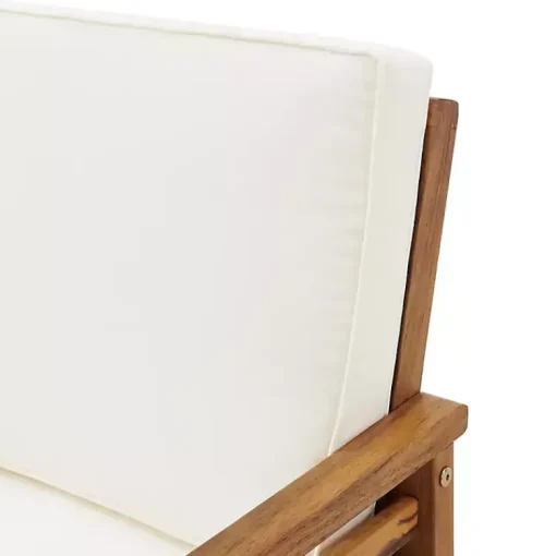Kirklands Home Outdoor Sets|Warm Acacia Wood Slatted 5-pc. Outdoor Dining Set