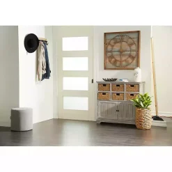 Kirklands Home Hooks|Warm Brown Industrial Iron Wall Hooks