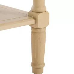 Kirklands Home Console Tables|Warm Natural 2- Drawer Samantha Console Table Tan