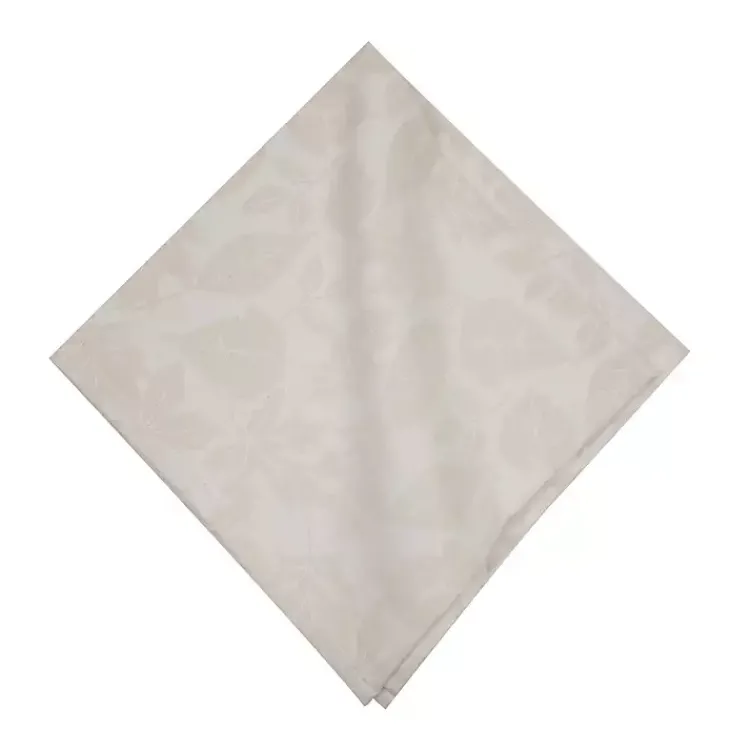 Hot Warm Neutral Leaves Napkins, Set of 6 Fall
