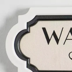 Kirklands Home Wall Quotes & Signs|Wash Your Cares Away Wall Plaque