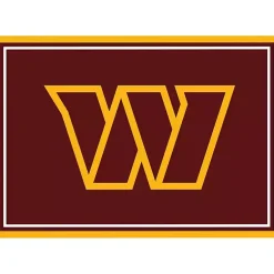 Kirklands Home Area Rugs|Washington Commanders Area Rug, 3x4 Red