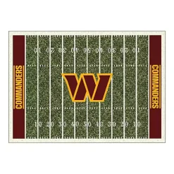 Kirklands Home Area Rugs|Washington Commanders Home Field Area Rug, 6x8