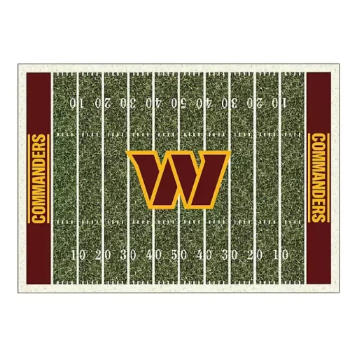 Kirklands Home Area Rugs|Washington Commanders Home Field Area Rug, 6x8
