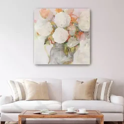 Kirklands Home Canvas Art|Watercolor Table Bouquet Canvas Art Print