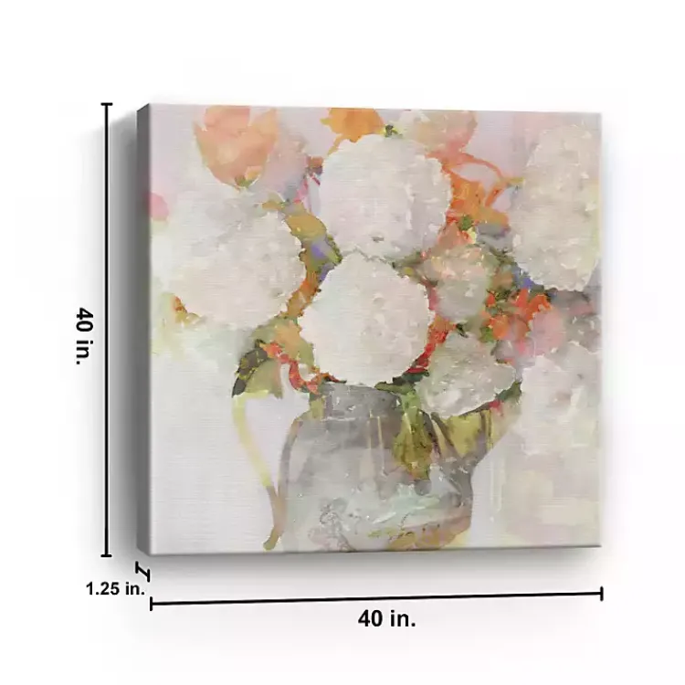 Kirklands Home Canvas Art|Watercolor Table Bouquet Canvas Art Print