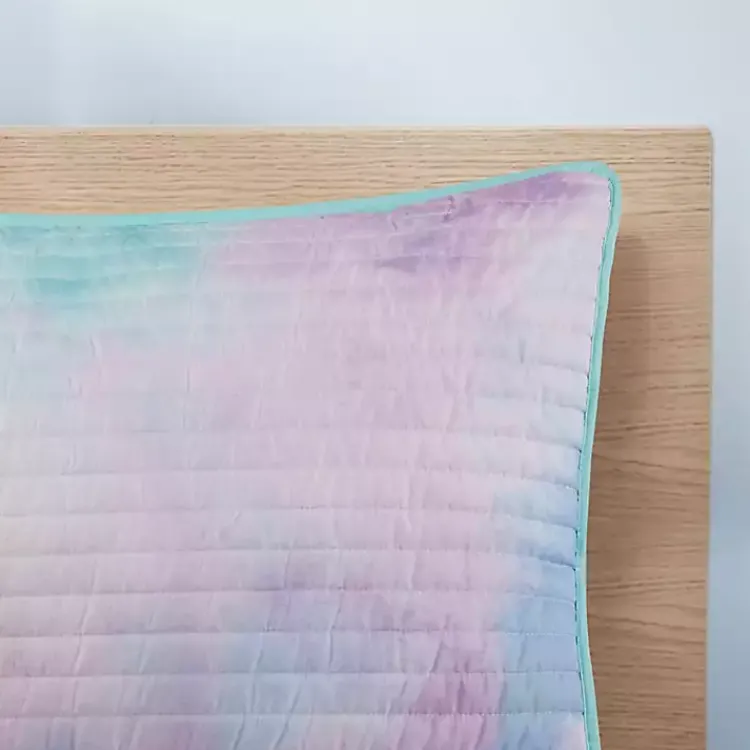 Kirklands Home Quilts|Watercolor Tie-Dye 3-pc. Twin/Twin XL Quilt Set