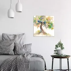 Kirklands Home Canvas Art|Watercolor Tree Of Life Canvas Art Print