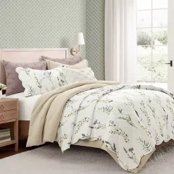 Kirklands Home Quilts|Watercolor Wildflower 3-pc. King Quilt Set