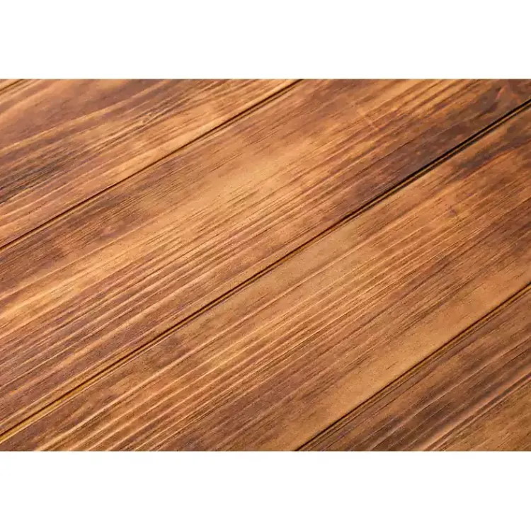 Kirklands Home Accent & End Tables|Weather Fir Wood and Hairpin Legs Accent Table