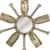 Kirklands Home Decorative Mirrors|Weathered Paddle Wall Mirror