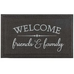 Kirklands Home Doormats|Welcome Friends and Family Doormat
