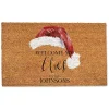 New Welcome My Elves Personalized Door Mat Outdoor Christmas Decorations