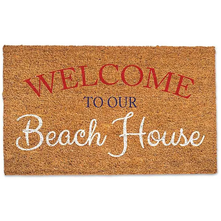 Kirklands Home Doormats|Welcome to our Beach House Doormat