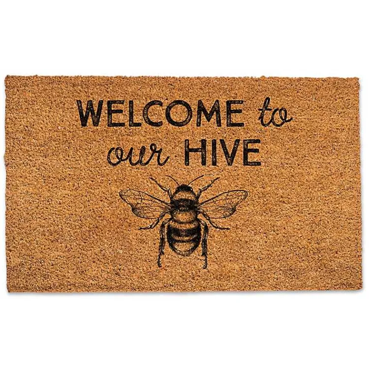 Kirklands Home Doormats|Welcome to Our Hive Doormat