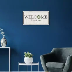 Kirklands Home Wall Quotes & Signs|Welcome To Our Home Wreath Wall Plaque