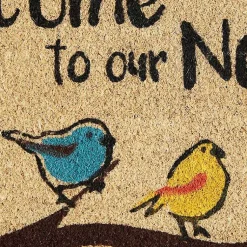 Kirklands Home Doormats|Welcome to Our Nest Coir Doormat