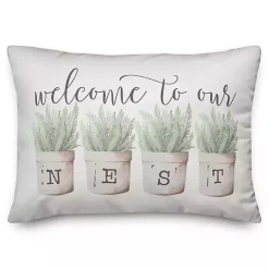 Clearance Welcome To Our Nest Pillow Pillows