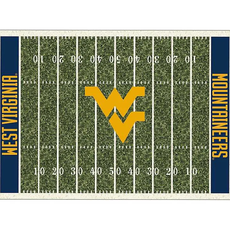 Kirklands Home Area Rugs|West Virginia University Homefield Area Rug, 6x8