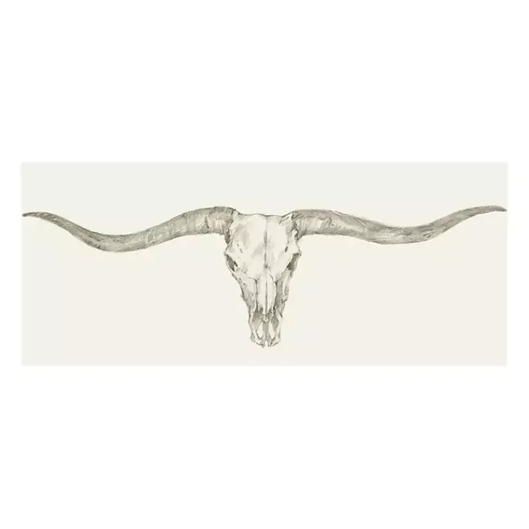 Kirklands Home Canvas Art|Western Skull Mount III Giclee Art Print