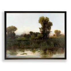 Kirklands Home Framed Art|Wetland Landscape Framed Art Print
