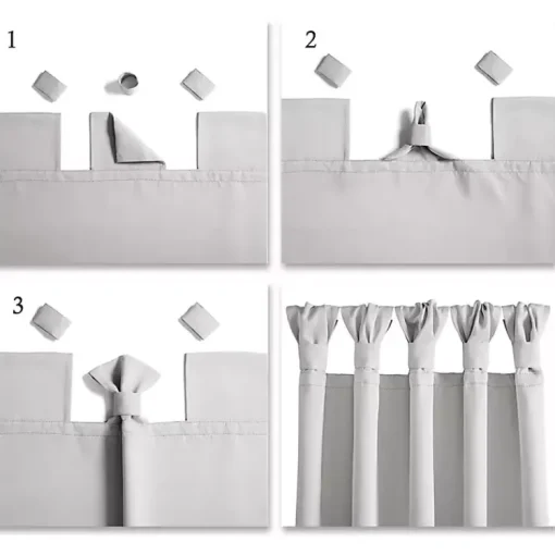 Kirklands Home Curtains & Drapes|Wheat Knotted Curtain Panel Set, 84 in. Tan
