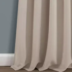 Kirklands Home Curtains & Drapes|Wheat Knotted Curtain Panel Set, 95 in. Tan
