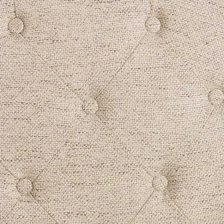 Kirklands Home Accent Chairs|Wheat Tufted Chair & Ottoman Set Tan