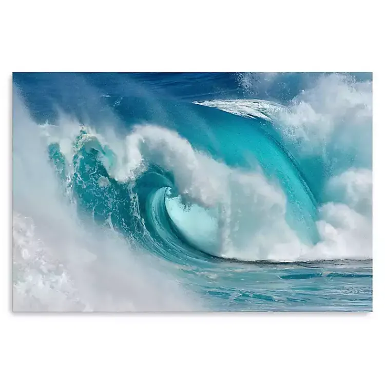 Kirklands Home Canvas Art|When the Ocean Turns into Canvas Art Print Blue