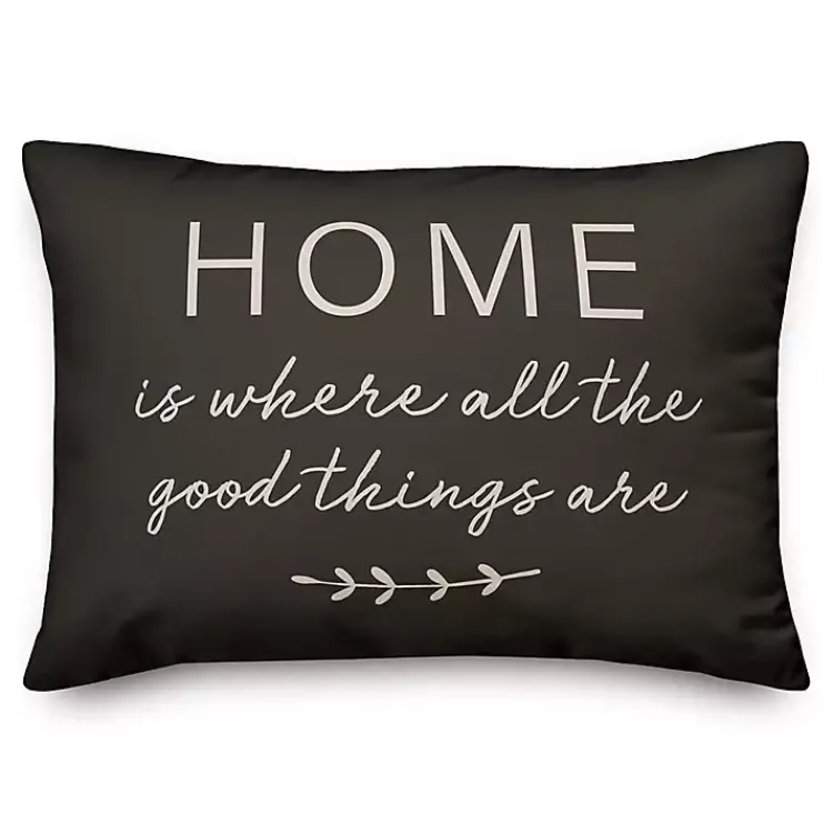 Kirklands Home Outdoor Cushions & Pillows|Where Good Things Are Indoor/Outdoor Lumbar Pillow