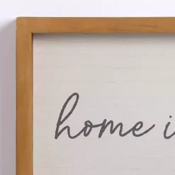 Kirklands Home Wall Quotes & Signs|Wherever My Dogs Are Wood Wall Plaque White