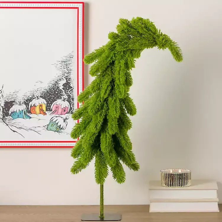 Discount Whimsical Christmas Tree, 24 in. Christmas Arrangements & Garland