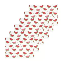 Kirklands Home Table Linens|Whimsical Watermelon Placemats, Set of 6