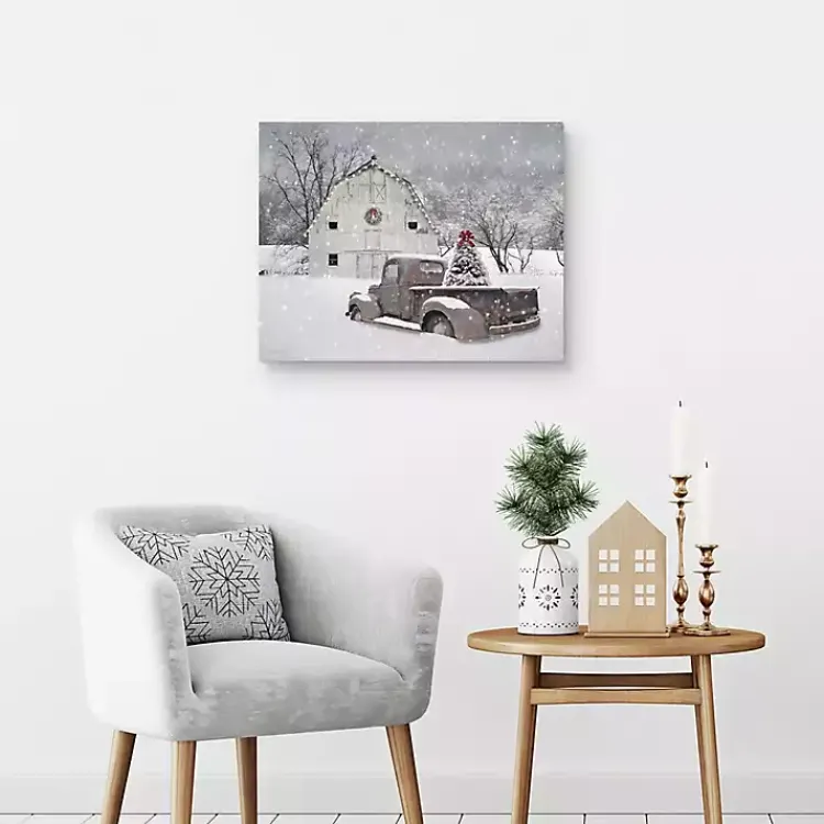 Whisper of Christmas Canvas Art Print, 22x28 Christmas Art & Wall Decor