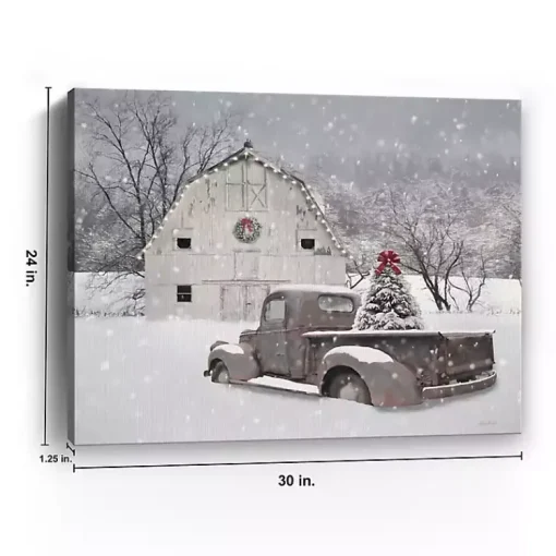 Outlet Whisper of Christmas Canvas Art Print, 24x30 Christmas Art & Wall Decor