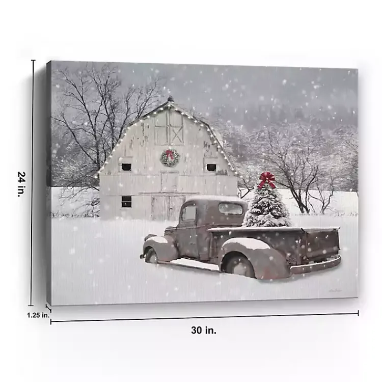 Outlet Whisper of Christmas Canvas Art Print, 24x30 Christmas Art & Wall Decor