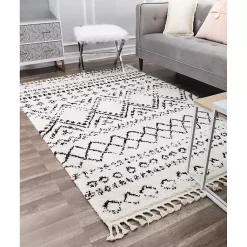 Kirklands Home Area Rugs|Whisper White Moon Area Rug, 8x10