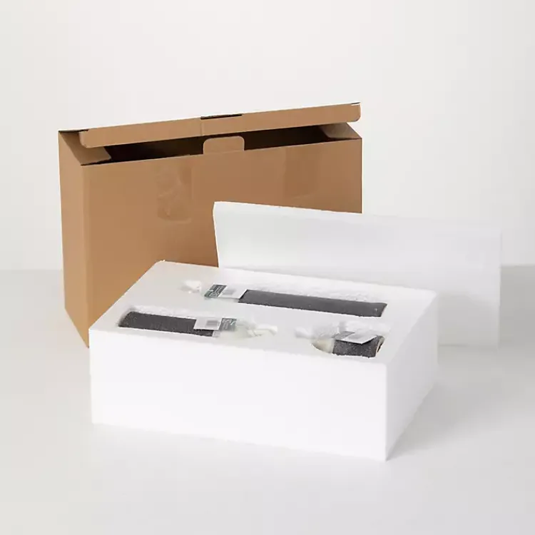 Online White and Black Two-Toned Ceramic Vases, Set of 3 Vases